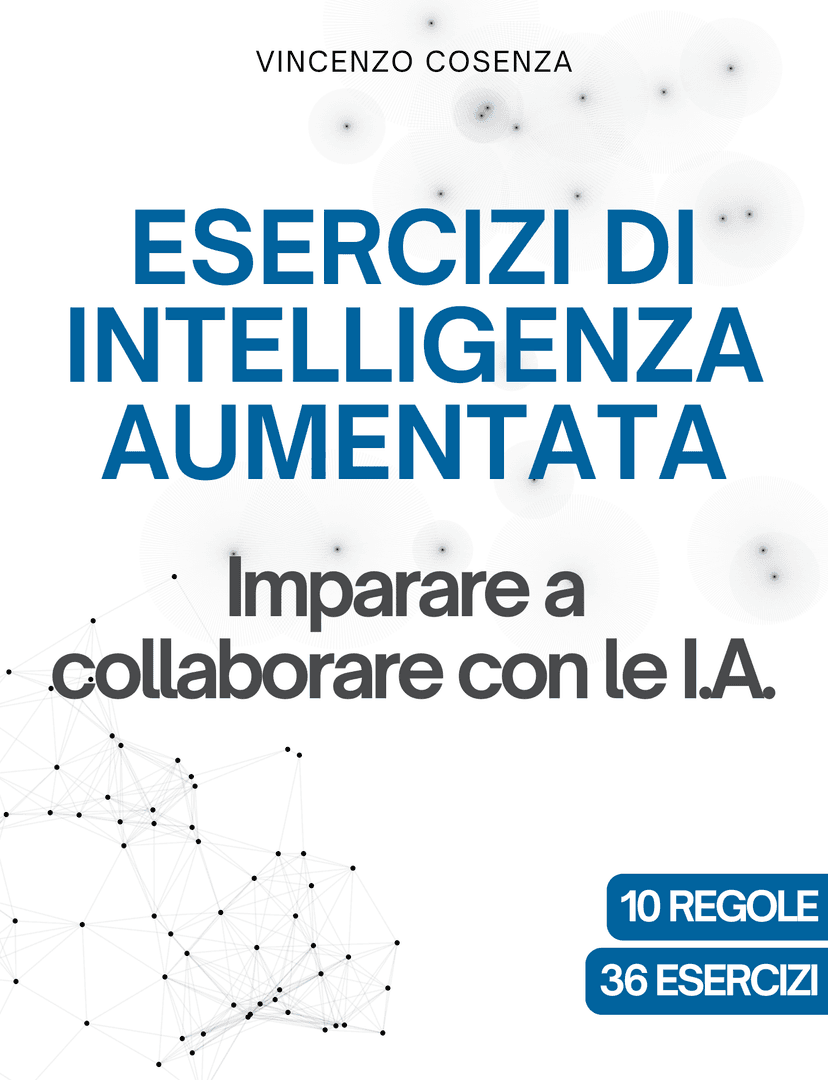 Copertina Libro Esercizi di Intelligenza Aumentata
